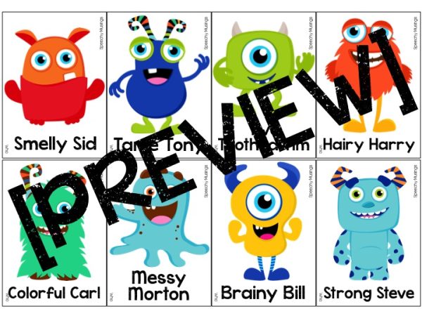Mighty Monster Sentence Formulation.
