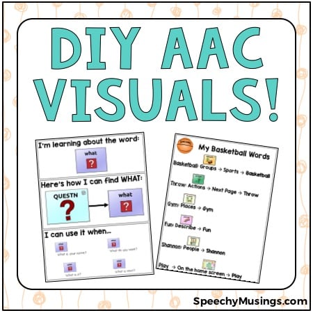 Visuals for Mixed Groups - Create Your Own DIY Game by Speech Time Fun