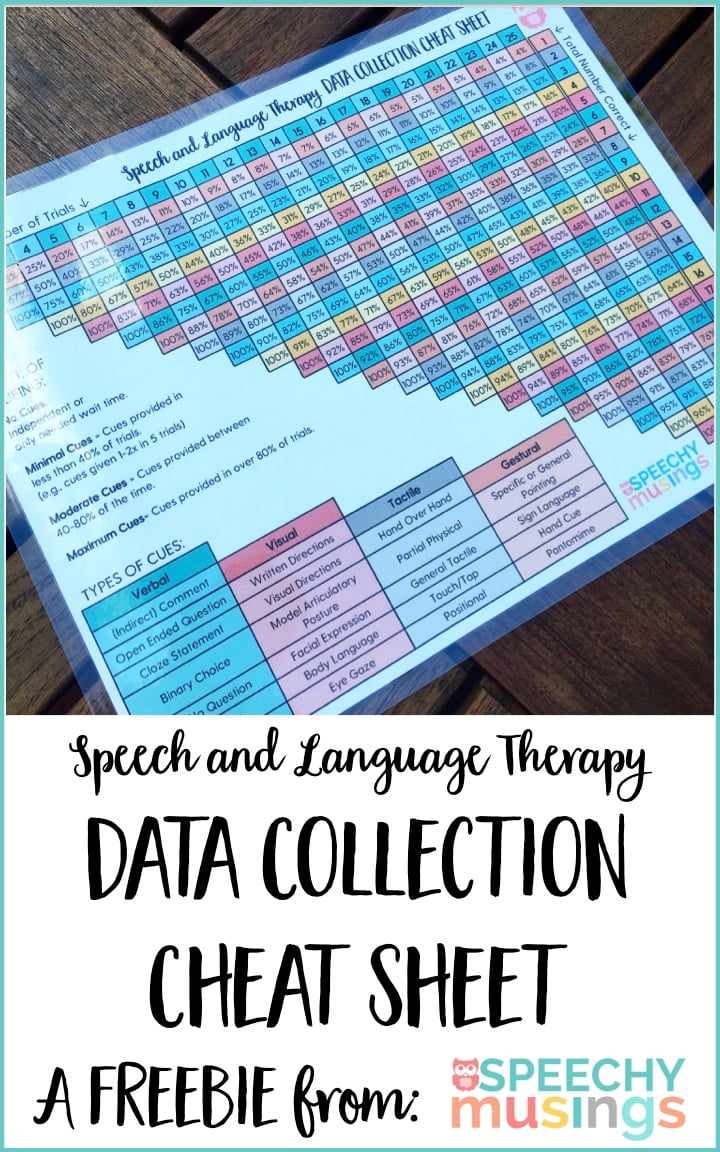 sheet language speech recording and Cheat Language Speech Sheet and Therapy Data Collection