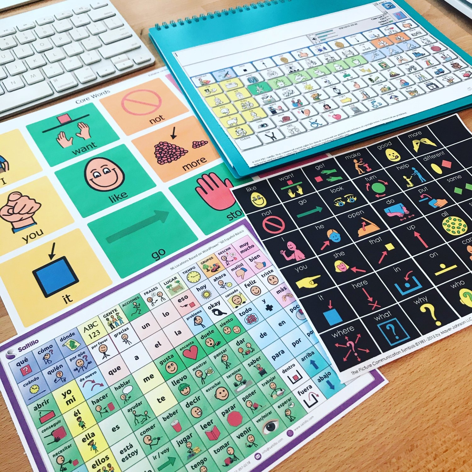 DIY AAC Visuals and a Freebie | Speechy Musings