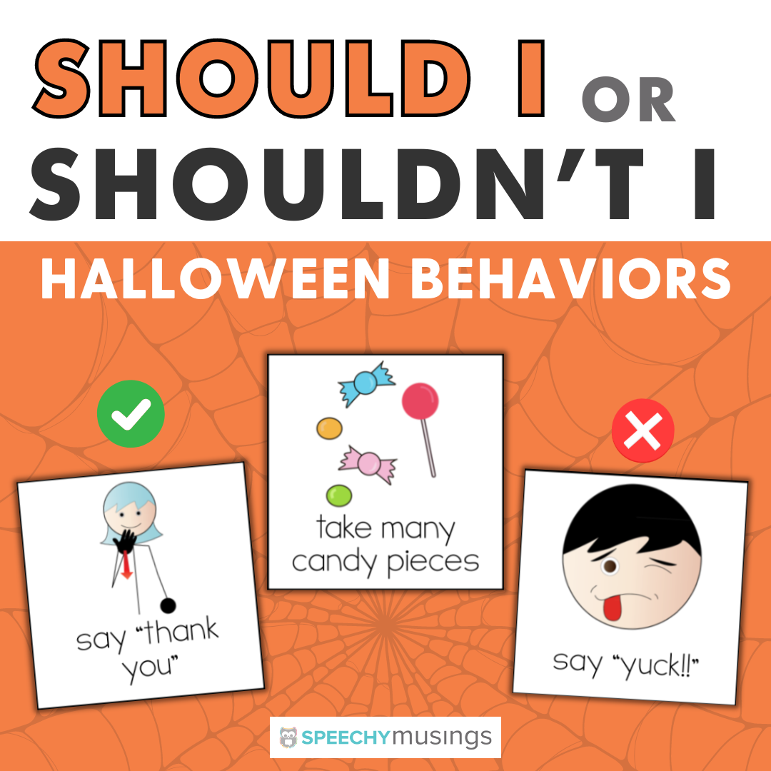 Should I or Shouldn't I: Halloween Behaviors, the free trick-or-treating activity