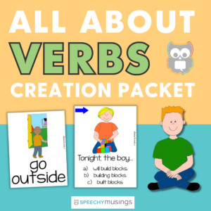 All About Verbs - A Verb and Sentence Creation Packet