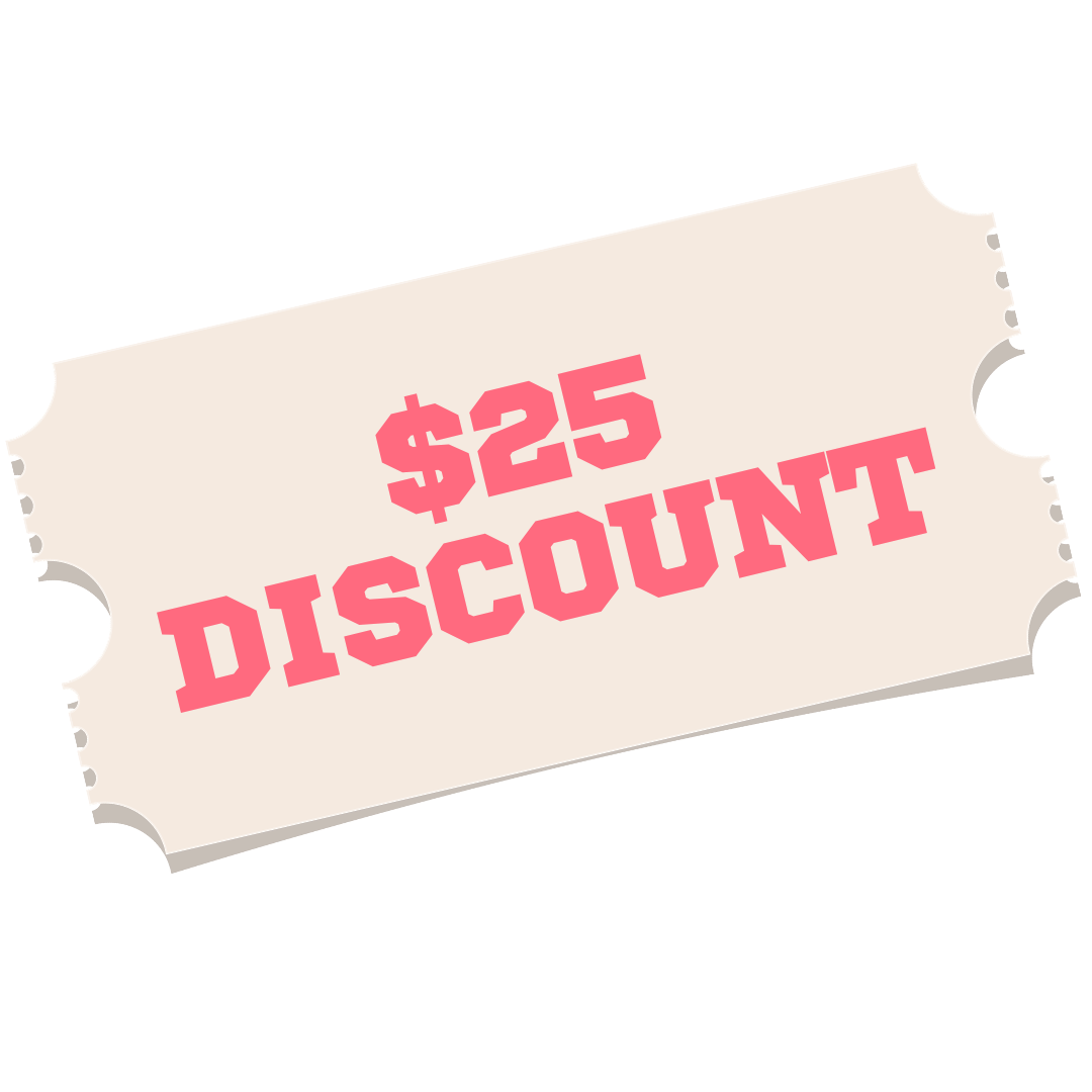 $25 off