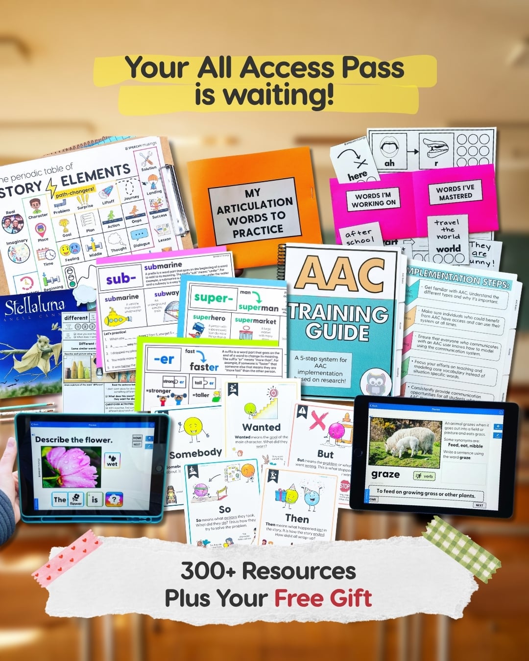 Speechy Musings All Access Pass, every resource included