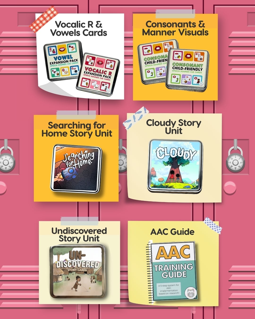 Prepped for You Collection, physical speech therapy card decks