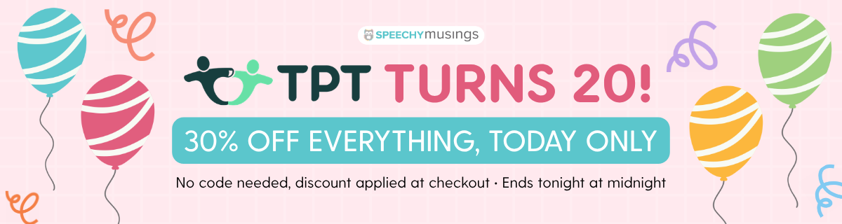 TPT turns 20: 30% off everything, today only